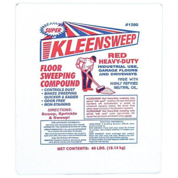 Image for Mission Kleensweep Red Sweeping Compound from HD Supply