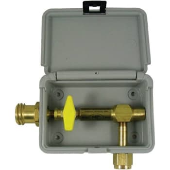 Image for Mec Gas Outlet Box Single In Gray from HD Supply