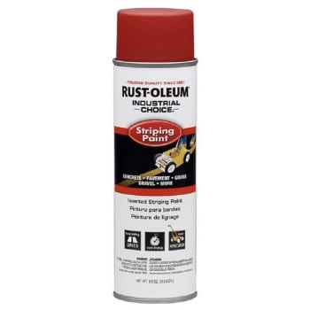 Image for Rust-Oleum 17 oz. S1600 System Inverted Striping Spray Paint (Red) from HD Supply