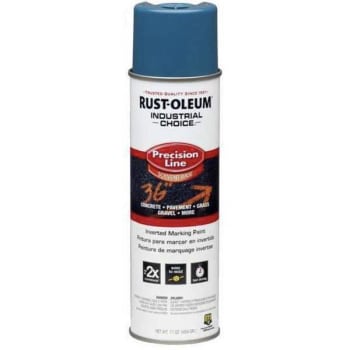 Image for Rust-Oleum 17 oz. M1600 Precision Line Caution Inverted Marking Spray (Black) from HD Supply
