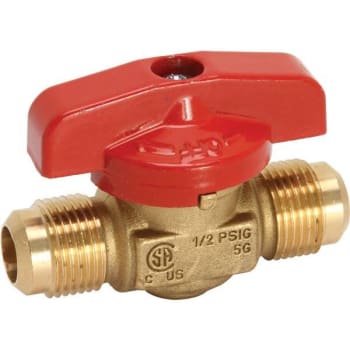 Image for Premier 5/8 In. Flare X Flare Gas Ball Valve from HD Supply