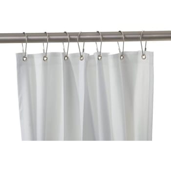 Image for 42 In. X 72 In. Shower Curtain (White) from HD Supply