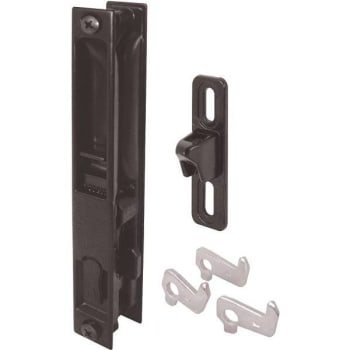 Image for Sliding Door Flush Window Handle Set Diecast (1-Set) (Black) from HD Supply
