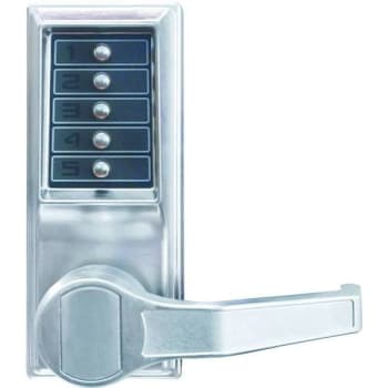 Image for Kaba Ilco Kaba Access L1000 Right Hand Passage Lever Trim (Satin Chrome) from HD Supply