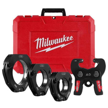 Image for Milwaukee M18 Force Logic 2-1/2 In. - 4 In. Press Ring Kit Set from HD Supply