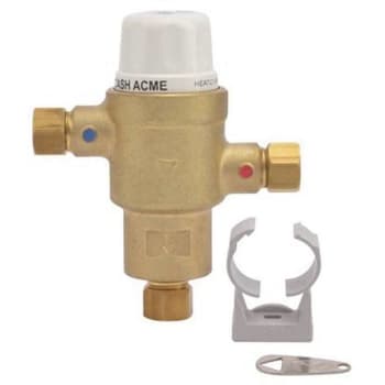 Image for Cash Acme 3/8 In. Heatguard-145 Mini Lead-Free Thermostatic Mixing Valve Compression from HD Supply
