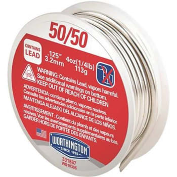 Image for Worthington 4 Oz. 0.125 In. 50/50 Leaded Solder from HD Supply