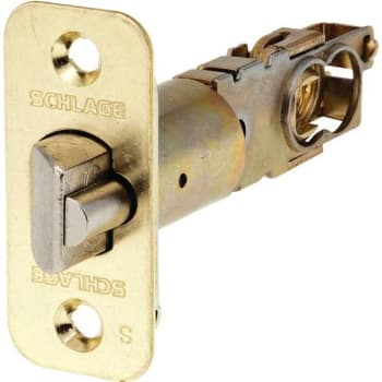 Image for Schlage F Series 6-Way Adjustable Deadlatch (Brass) from HD Supply