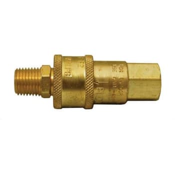 Mec 1/4 In. Male Npt X 3/8 In. Female Npt Quick Connector