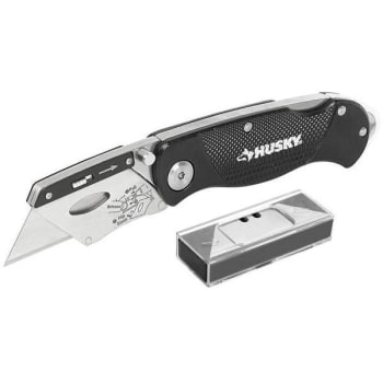 Husky Folding Lock-Back Utility Knife