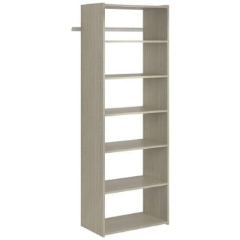 Easy Track Essential Shelf Tower Kit Weathered Grey