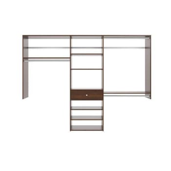 Easy Track 8-Foot Perfect Fit Reach-In Closet Truffle