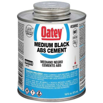 Image for Oatey 16 Oz. Medium ABS Cement (Black) from HD Supply