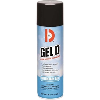 Image for Big D 15 Oz. Mountain Air Gel D Viscid Aerosol Deodorant from HD Supply