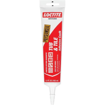 Image for Loctite 5.5 Fl. Oz. White Polyseamseal Tub And Tile Adhesive Caulk from HD Supply