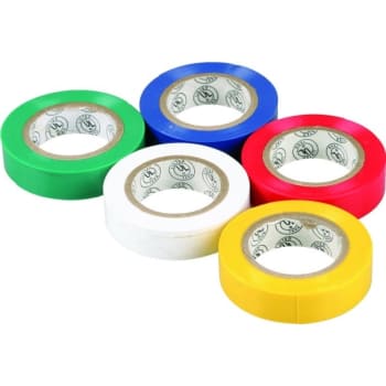 Image for Gardner Bender 1/2 In X 22 Ft Pvc Electrical Tape (5-Pack) (Multi-Color) from HD Supply