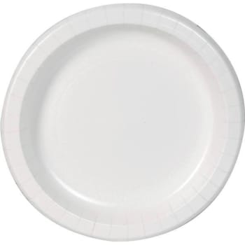 Image for Dixie 8.5 In. White Light-Weight Disposable Paper Plates (500-Case) from HD Supply