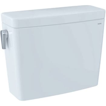 Toto Drake 1.28/0.8 Gpf 2-Piece Dual Flush Toilet Tank (Cotton White)