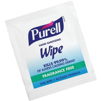 Purell Hand Sanitizing Wipes, Alcohol Formula