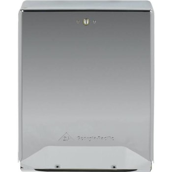 Image for Georgia Pacific Chrome Combination C-Fold/Multifold Paper Towel Dispenser from HD Supply