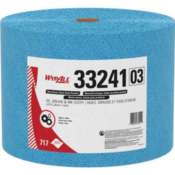 Image for WypAll Oil And Grease Low-Lint Industrial Cleaning Wipes, 717 Sheets-Case from HD Supply