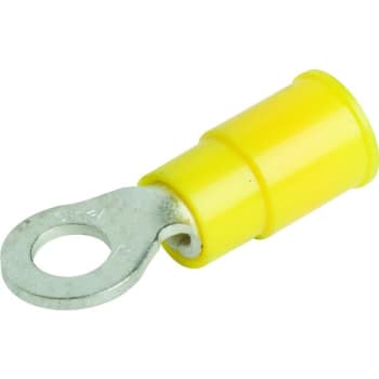 Image for Gardner Bender 12-10 Gauge 5/16-3/8 Stud Size Ring Terminal (50-Pack) (Yellow) from HD Supply