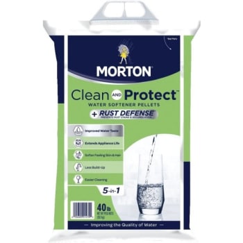 Image for Morton Salt Water Softening Rust Remover Pellets 40 Lb Bag from HD Supply