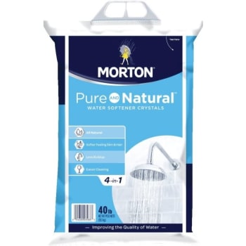 Morton Salt Water Softening Solar Salt 40 Lb Bag