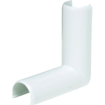 Image for Wiremold Cordmate PVC Inside Raceway Elbow (White) from HD Supply