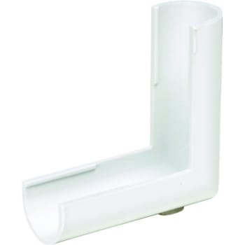 Image for Wiremold Cordmate PVC Outside Raceway Elbow (White) from HD Supply
