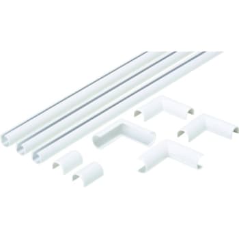Image for Wiremold Cordmate Cord Cover Kit (White) from HD Supply