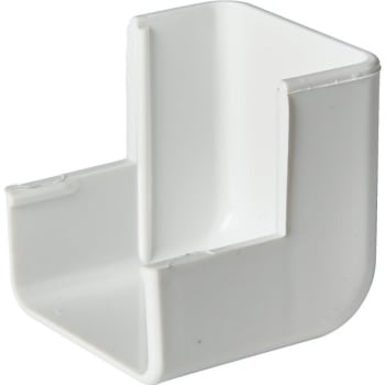 Image for Wiremold Plastic Various Fitting Outside Raceway Elbow (White) from HD Supply