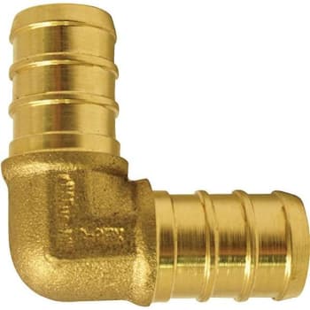 Image for Apollo 1/2 In. Brass PEX-B Barb 90 Deg. Elbow PRO Pack (40-Pack) from HD Supply