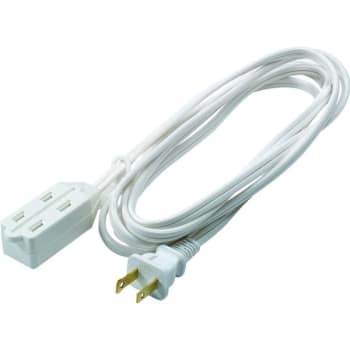 Image for Prime Wire & Cable® SPT-2 9 ft 13 Amp 16-Gauge Indoor Power Extension Cord (White) from HD Supply