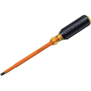 Image for Klein Tools® 7" Insulated Slotted Screwdriver from HD Supply