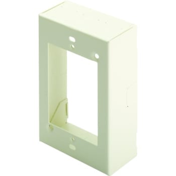 Image for Wiremold Wiring Steel Electrical Box (Ivory) from HD Supply