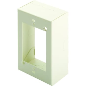 Image for Wiremold 1-Gang Deep Steel Switch and Receptacle Box from HD Supply