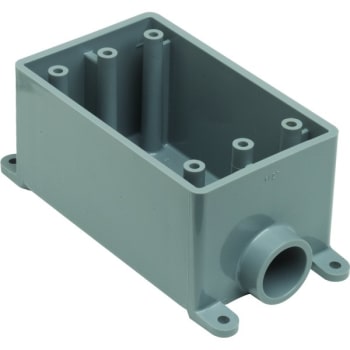 Image for Thomas & Betts 3/4 in 1-Gang PVC Fuse Box from HD Supply