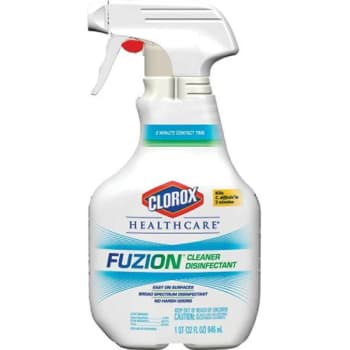 Image for Clorox 32 Oz. Healthcare Fuzion Cleaner Disinfectant Spray (9-Case) from HD Supply