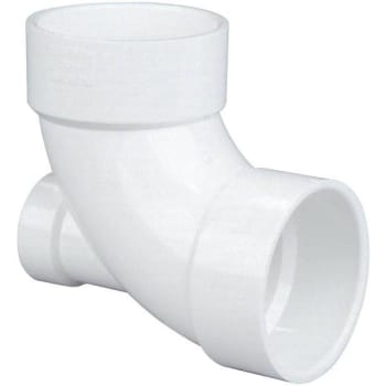 Image for Nibco 4 In. X 4 In. X 2 In. PVC DWV 90 Deg. All Hub Elbow from HD Supply