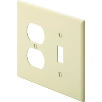 Image for Hubbell 2-Gang Combination Wall Plate (25-Pack) from HD Supply