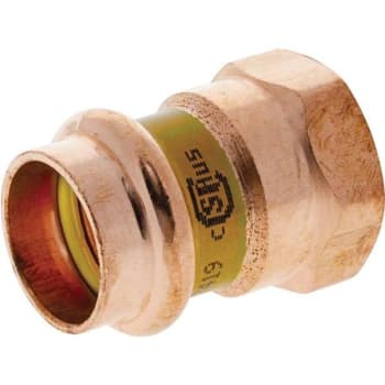 Image for Nibco 3/4 In. Wrot Copper Press X Fpt Adapter Fitting from HD Supply