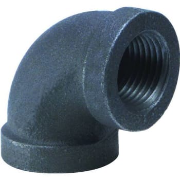 Image for Ward 2 In. Black 90 Degree Malleable Elbow from HD Supply