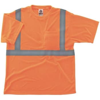 Ergodyne Glowear 8289 XL Hi Vis Type R Class 2 T-Shirt (Orange)