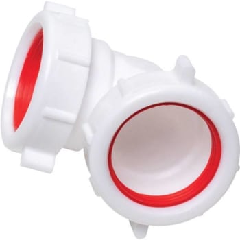Image for Oatey 1-1/2 In. White 90 Degree Plastic Double Slip-Joint Sink Drain Elbow Pipe from HD Supply