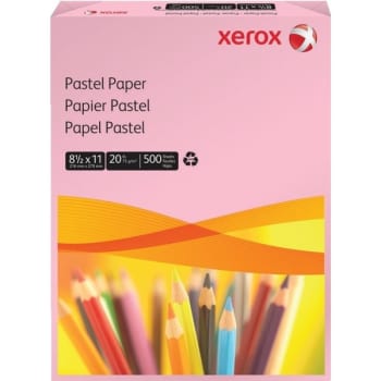 Image for Xerox® Multipurpose Copy Paper, 8-1/2" X 11", Pink, Package Of 500 from HD Supply
