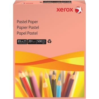 Xerox® Multipurpose Copy Paper, 8-1/2" X 11", Salmon, Package Of 500