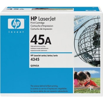 Image for HP 45A Toner Cartridge, Model Q5945A, Black from HD Supply