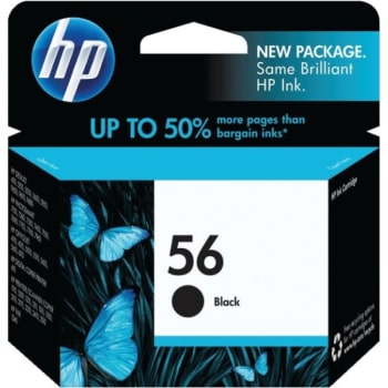 Image for HP 56 Ink Cartridge, Model C6656AN, Black from HD Supply