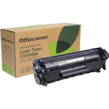 Image for Office Depot Brand 12a / Hp 12a Remanufactured Toner Cartridge, Black from HD Supply